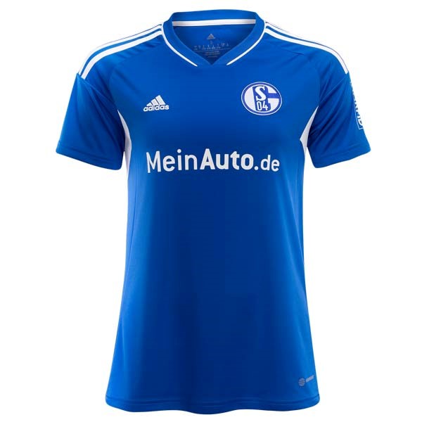 Camiseta Schalke 04 1ª Kit Mujer 2022 2023